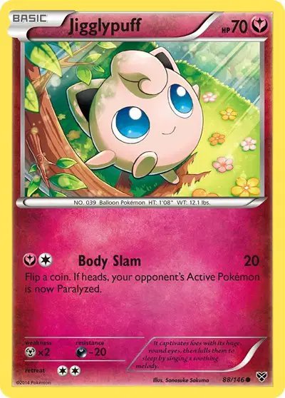Jigglypuff (88) — XY Base Set 88