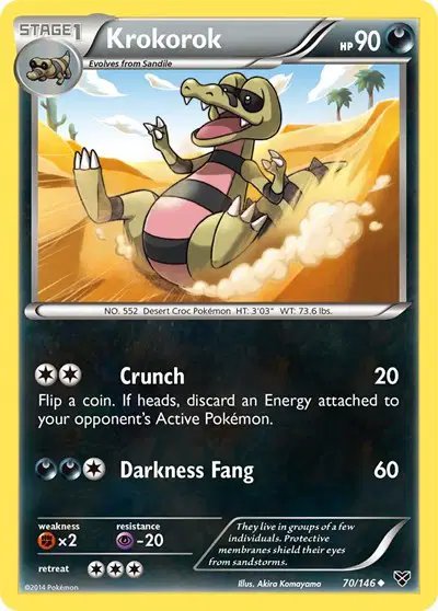 Krokorok — XY Base Set 70