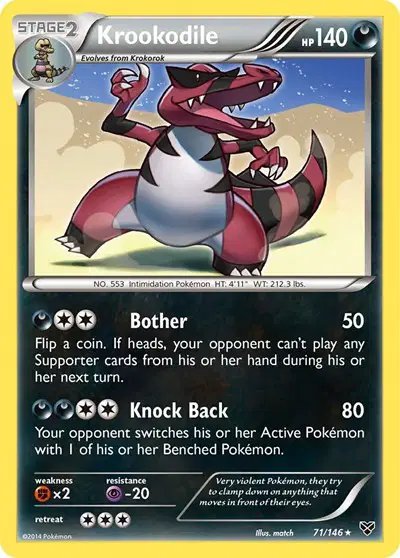 Krookodile — XY Base Set 71