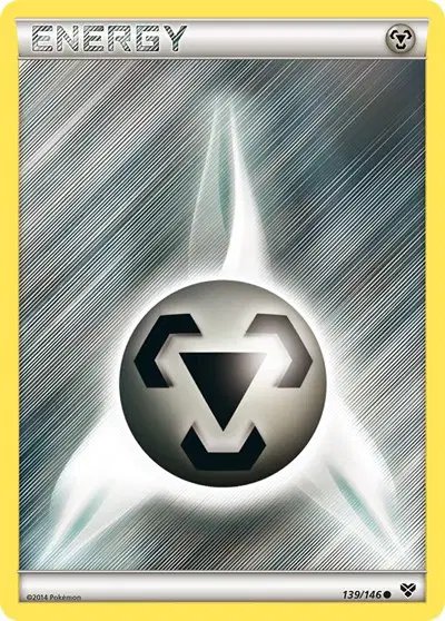 Metal Energy (Basic) — XY Base Set 139