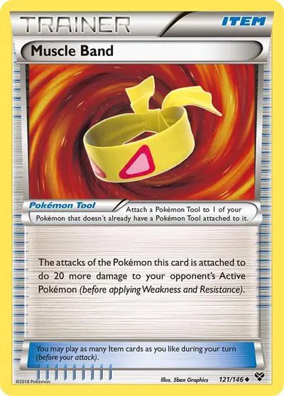 Muscle Band — XY Base Set 121