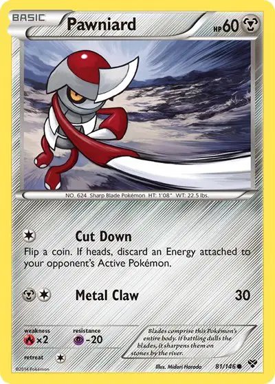 Pawniard — XY Base Set 81