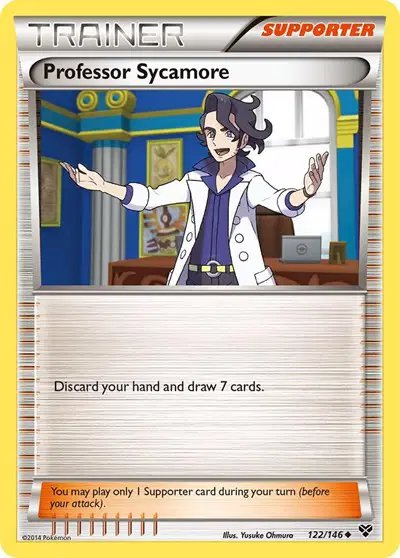 Professor Sycamore — XY Base Set 122