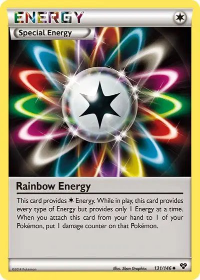 Rainbow Energy — XY Base Set 131