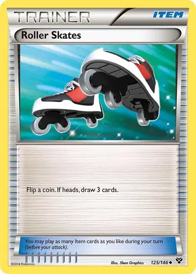 Roller Skates — XY Base Set 125