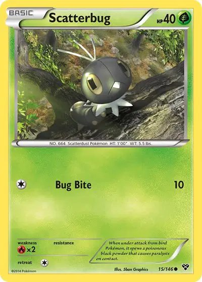Scatterbug — XY Base Set 15