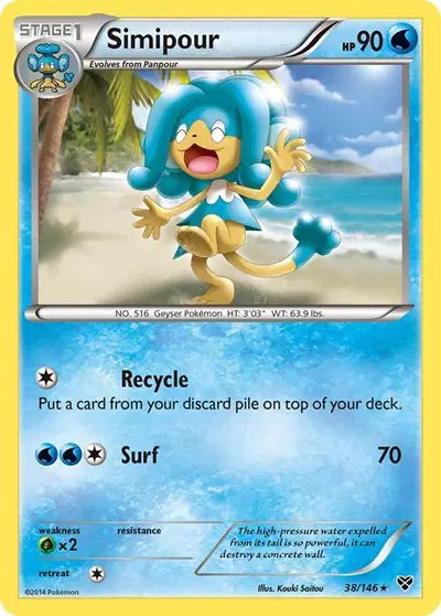 Simipour — XY Base Set 38