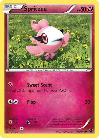 Spritzee — XY Base Set 92