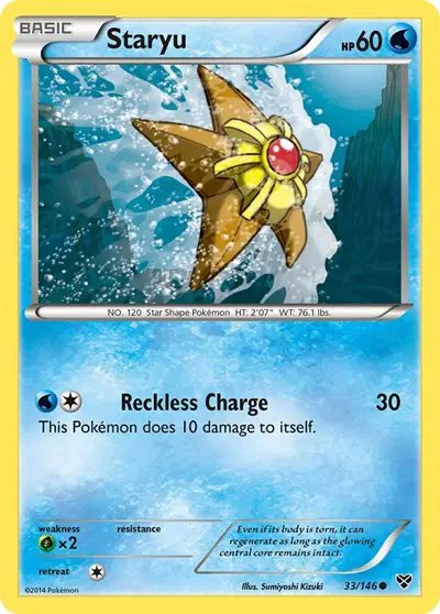 Staryu — XY Base Set 33