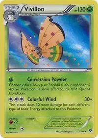 Vivillon (High Plains [Orange]) — XY Base Set 17