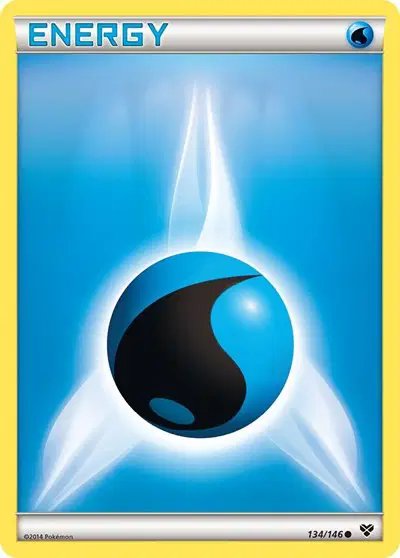 Water Energy — XY Base Set 134