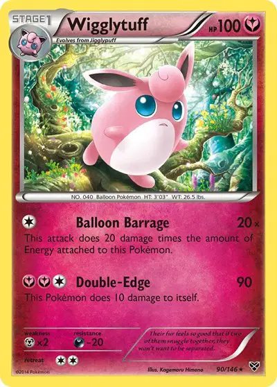 Wigglytuff (90) — XY Base Set 90