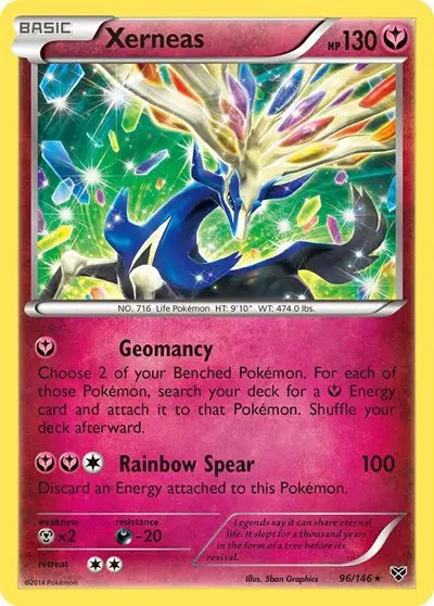 Xerneas — XY Base Set 96