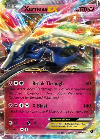 Xerneas EX — XY Base Set 97