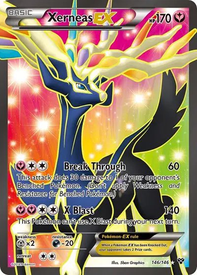 Xerneas EX (146 Full Art) — XY Base Set 146