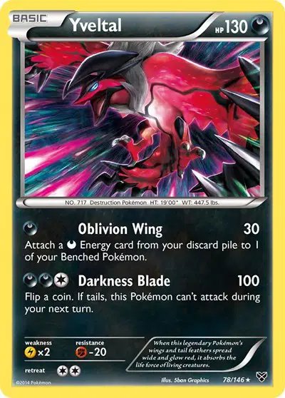 Yveltal — XY Base Set 78