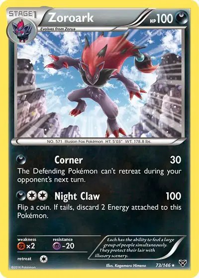 Zoroark — XY Base Set 73