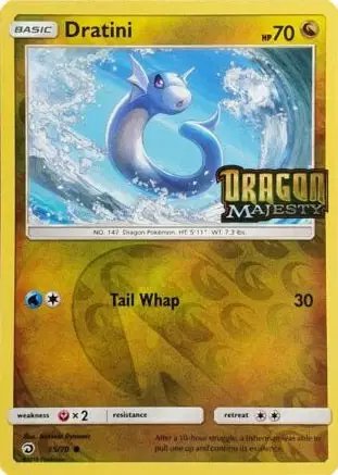 Dratini Dragon Majesty Stamped Toys R Us Promo — XY Promos 35/70