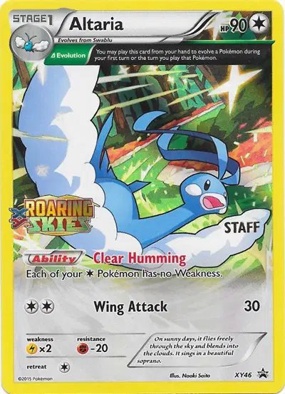 Altaria (Staff Prerelease) — XY Promos XY46