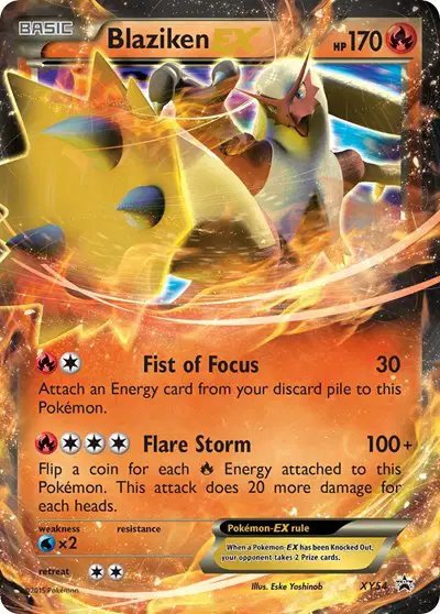 Blaziken EX — XY Promos XY54