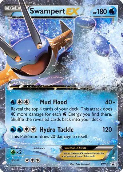 Swampert EX — XY Promos XY55