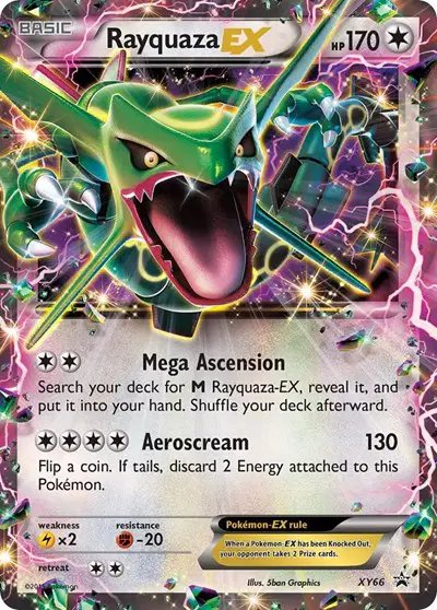 Rayquaza EX — XY Promos XY66