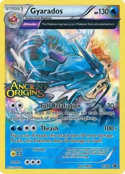 Gyarados (Prerelease) — XY Promos XY60