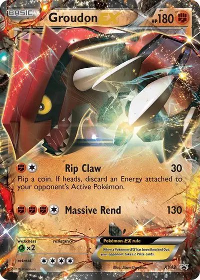 Groudon EX — XY Promos XY42