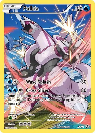 Palkia (Full Art Promo) — XY Promos XY75