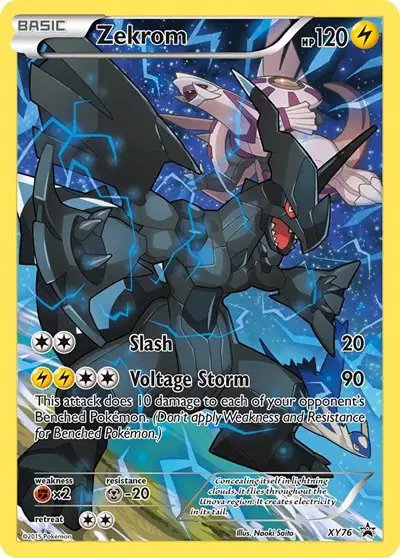 Zekrom (Full Art Promo) — XY Promos XY76