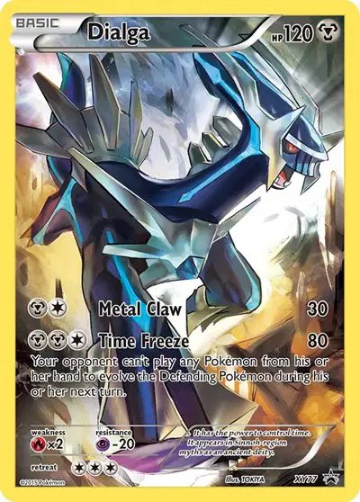 Dialga (Full Art Promo) — XY Promos XY77