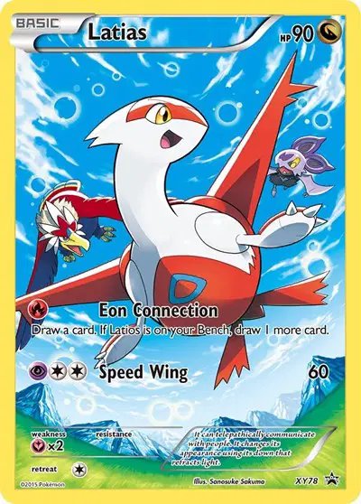 Latias (Full Art Promo) — XY Promos XY78