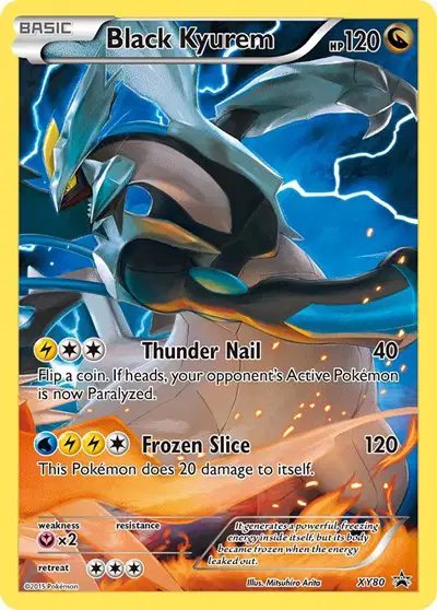 Black Kyurem — XY Promos XY80