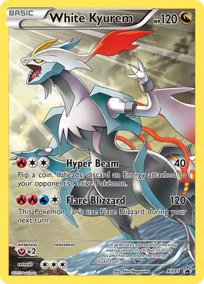 White Kyurem (Full Art Promo) — XY Promos XY81