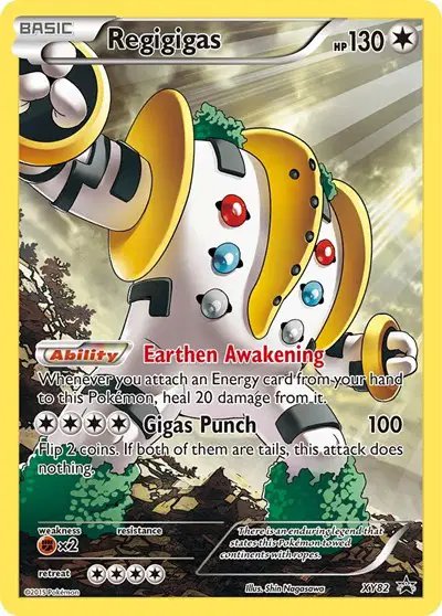 Regigigas (Full Art Promo) — XY Promos XY82