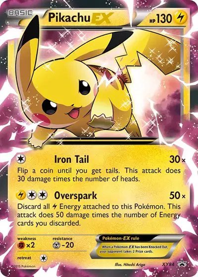 Pikachu EX — XY Promos XY84