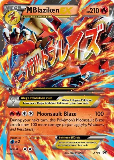 M Blaziken EX — XY Promos XY86