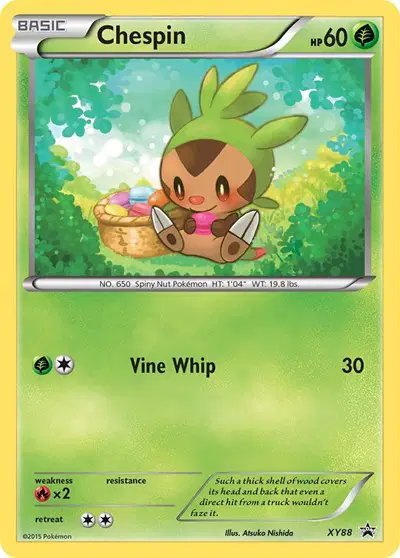 Chespin (Collector Chest) — XY Promos XY88