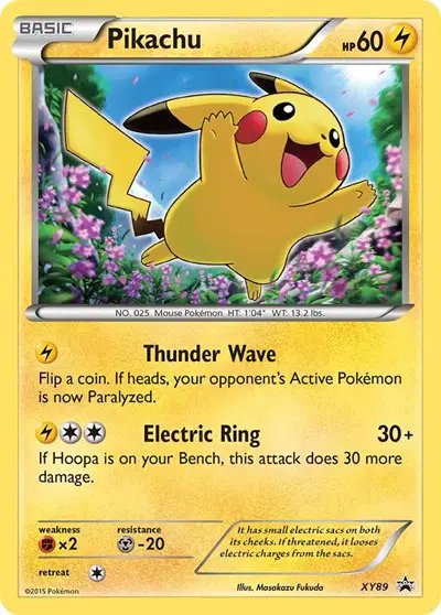 Pikachu (Collector Chest) — XY Promos XY89