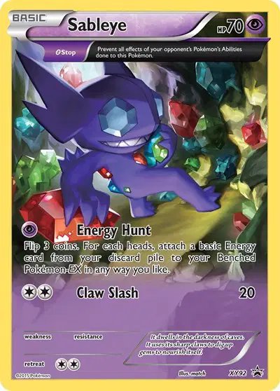 Sableye — XY Promos XY92
