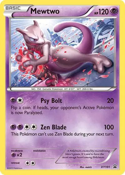 Mewtwo — XY Promos XY101
