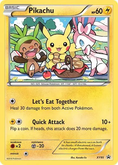 Pikachu — XY Promos XY95