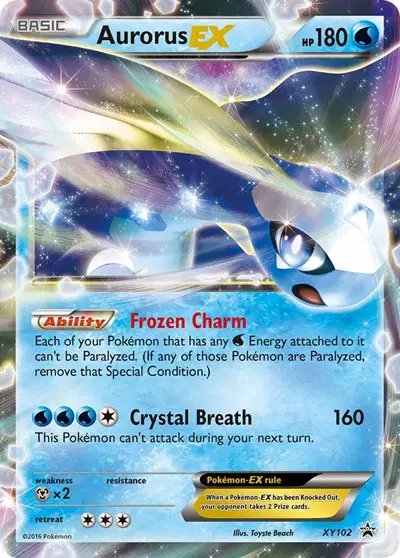 Aurorus EX — XY Promos XY102