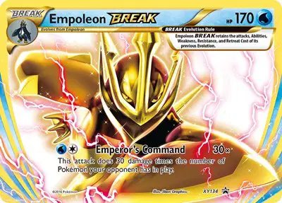 Empoleon BREAK — XY Promos XY134