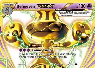 Beheeyem BREAK — XY Promos XY135