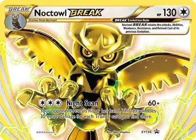 Noctowl BREAK — XY Promos XY136