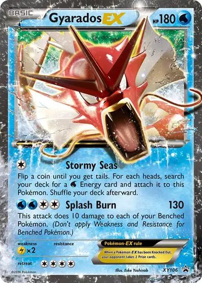 Gyarados EX — XY Promos XY106