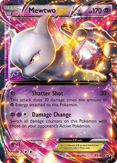 Mewtwo EX — XY Promos XY107