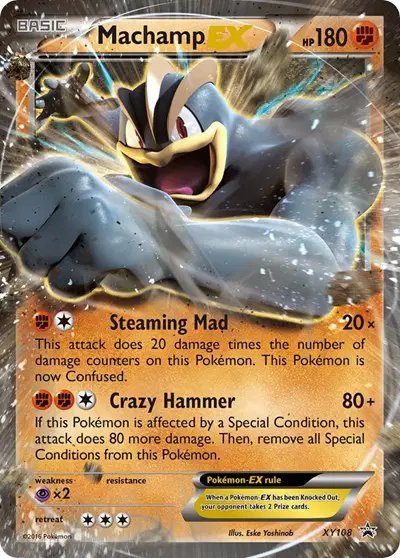 Machamp EX — XY Promos XY108