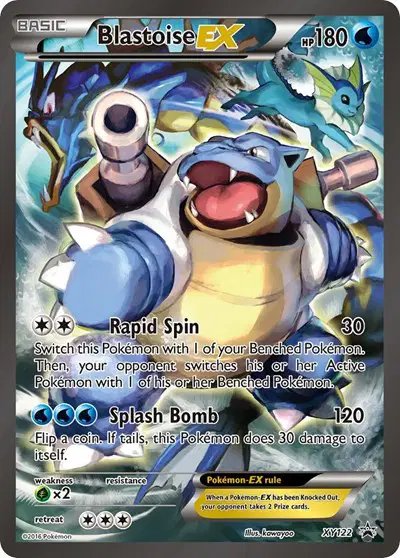 Blastoise EX — XY Promos XY122